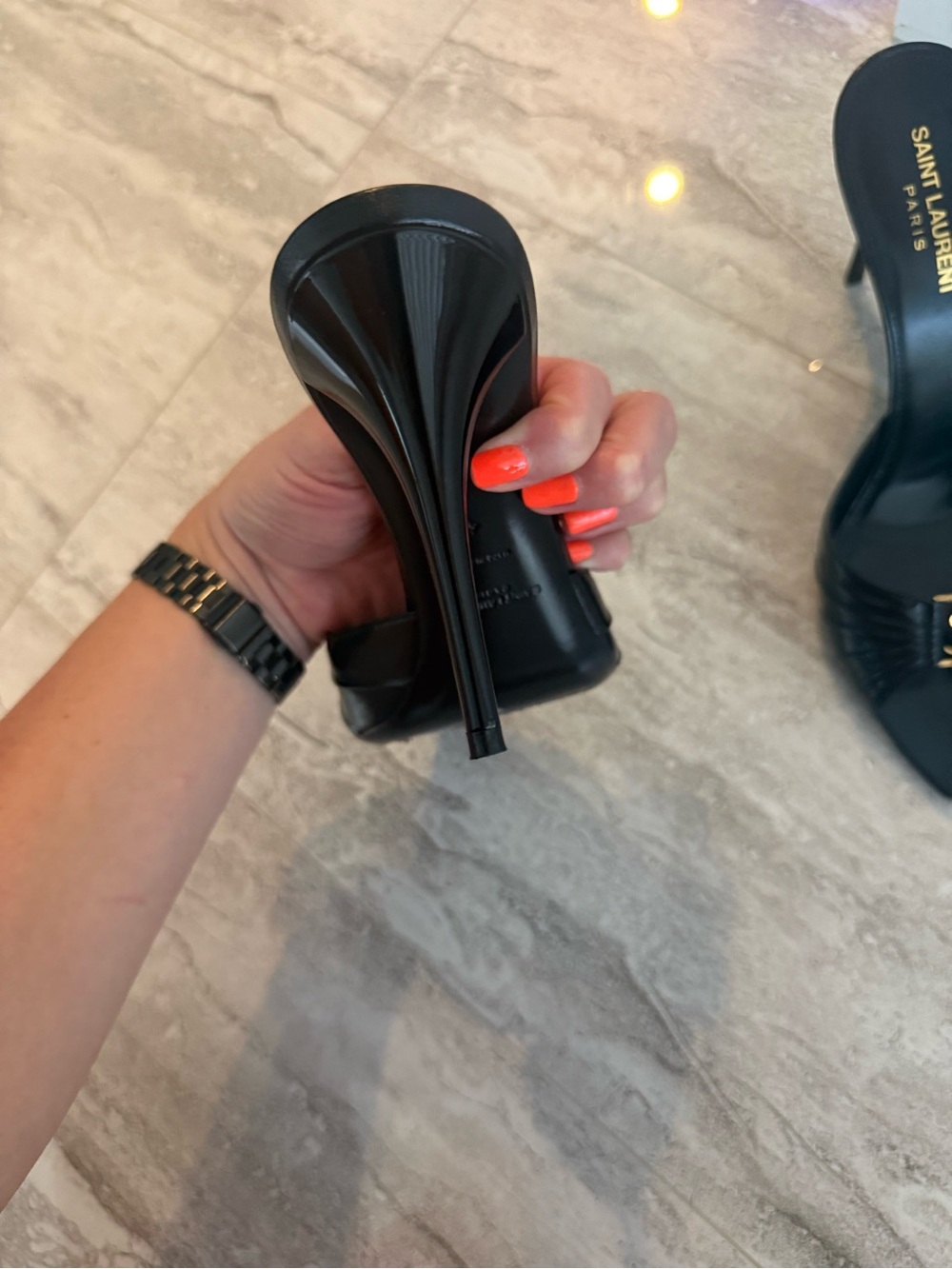 Saint Laurent YSL babylone mule - Picture 5 of 8